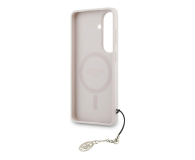 Guess Etui Classic Logo Charm MagSafe do Galaxy S26 różowy - 1522696 - zdjęcie 3